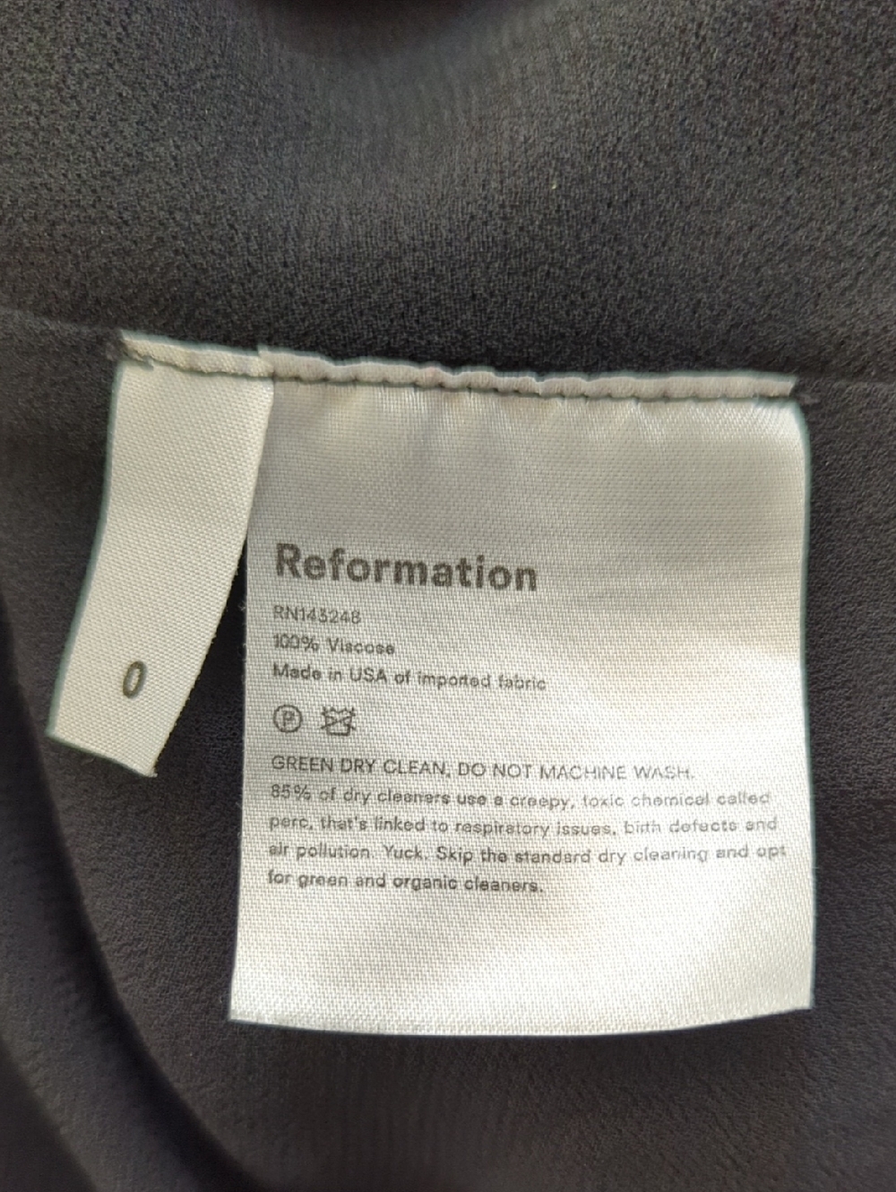 Reformation Black Lace-Panel Midi Slip Dress - Picture 14 of 16